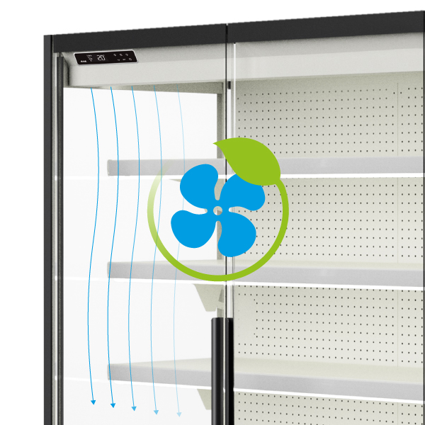 Murais refrigerados de alta performance e baixo consumo de energia FUTURO da JORDAO.