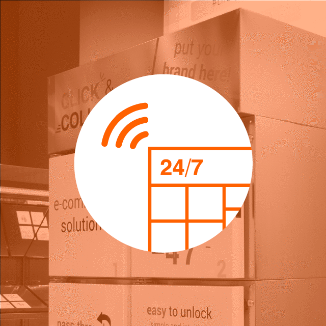 Surveillance &agrave; distance et integration l'application mobile casiers automatiques Click & Collect du JORD&Atilde;O INNOVCOOL.