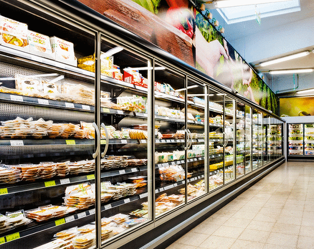 Murais COLUMBUS refrigerados para produtos refrigerados embalados, frutas, legumes, flores... da JORD&Atilde;O