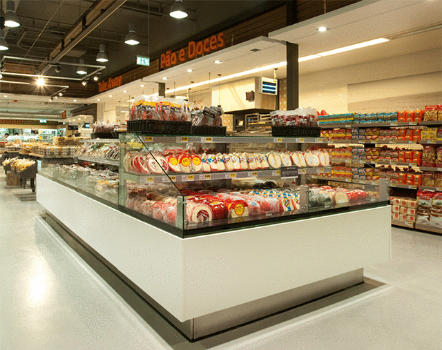 Semiverticais refrigerados e aquecidos para grab & go DAISY da JORD&Atilde;O.