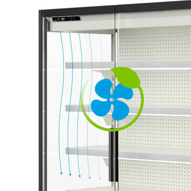 UNITED vitrine murale échauffement ventilé UNITED vitrine murale échauffement ventilé