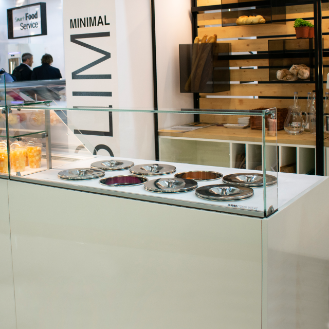 Vitrinas para gelados em pozzetti MINIMAL da JORD&Atilde;O.